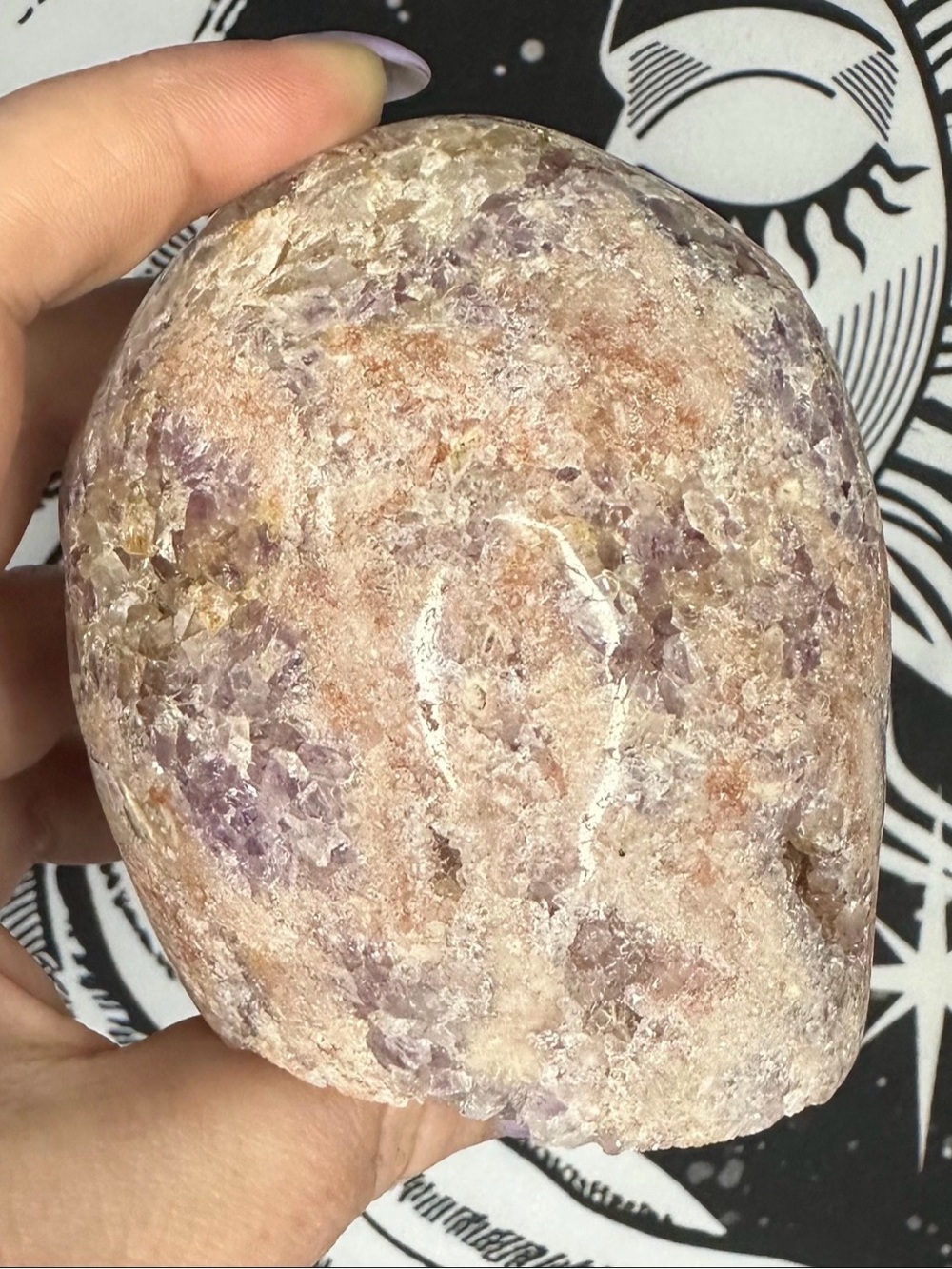 Pink Amethyst Freeform (A)